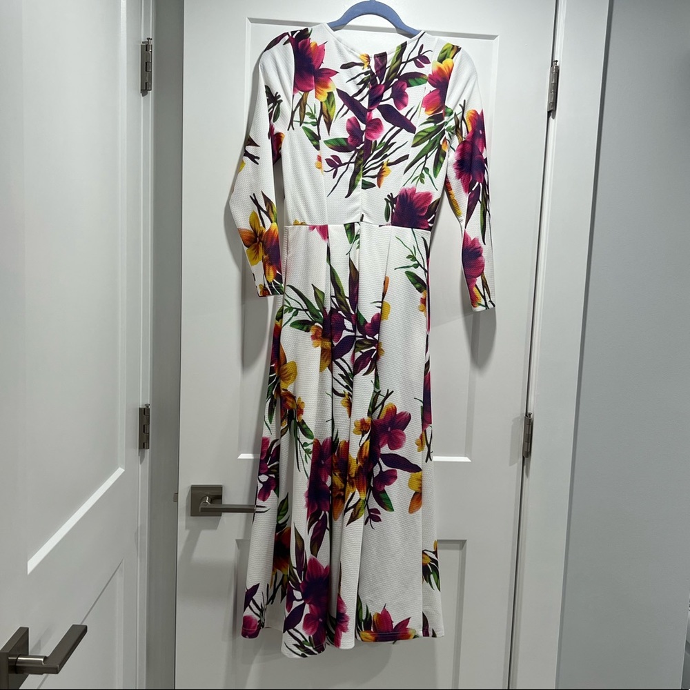 Floryday floral maxi dress size small - Picture 3 of 4